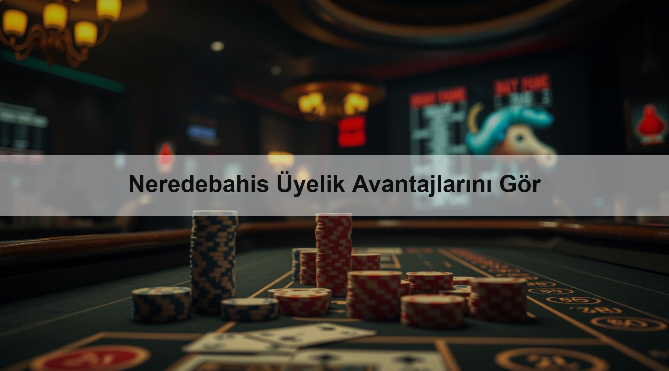 Neredebahis Üyelik Avantajlarını Gör