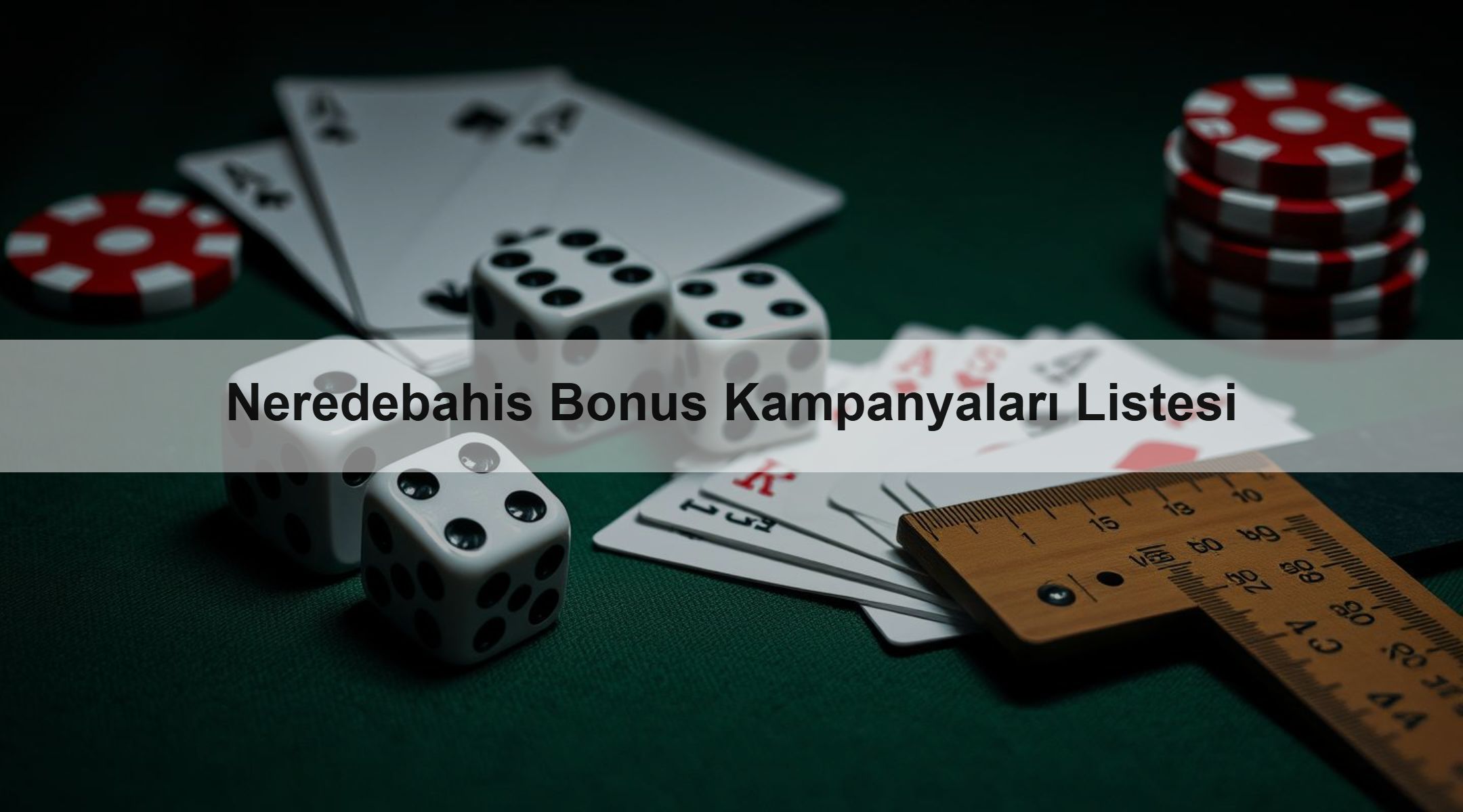 Neredebahis Bonus Kampanyaları Listesi